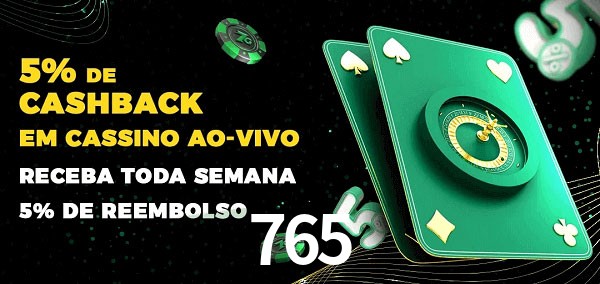 Promoções do cassino ao Vivo 765